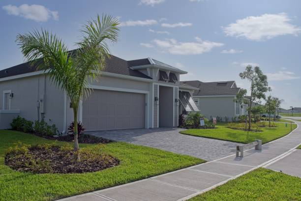 Permeable Paver Driveway in Omaha, TX